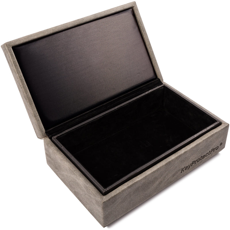 KeyProtectPro® Premium Faraday Key Protection Box in Grey - KeyProtectPro Ltd