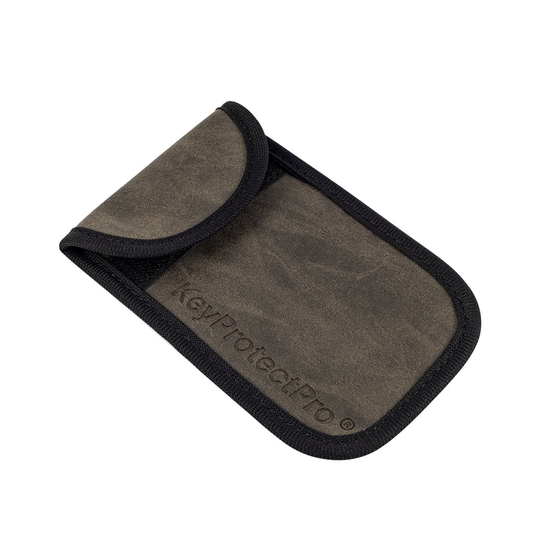 KeyProtectPro® Premium Faraday Key Pouch in Grey - KeyProtectPro Ltd