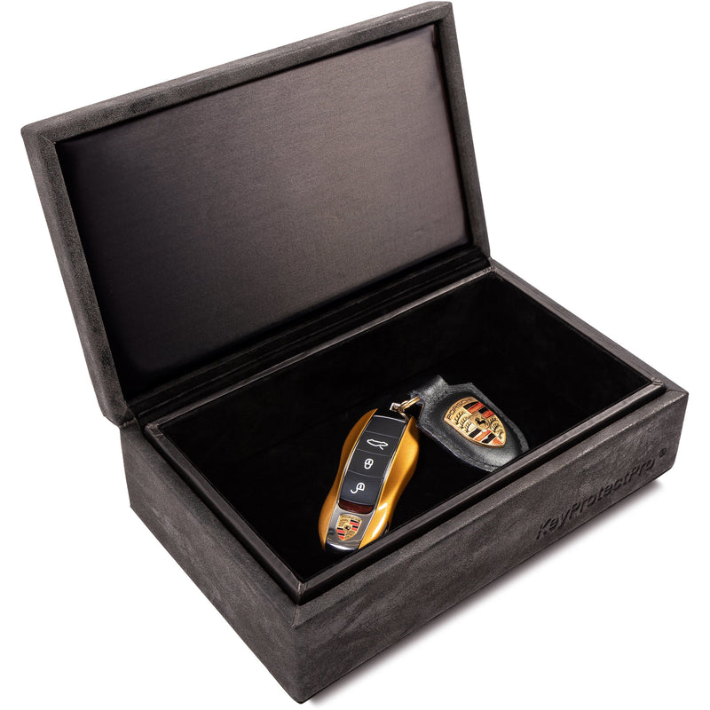 KeyProtectPro® Premium Faraday Key Protection Box in Black - KeyProtectPro Ltd